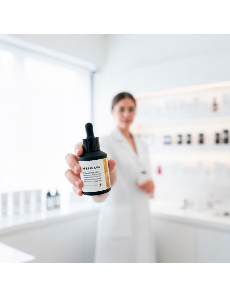 Melinava Vitamina D3 + K2 Liposomal 60ml