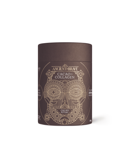 Ancient + Brave Cacao + Collagen Cacao y Colágeno 250g