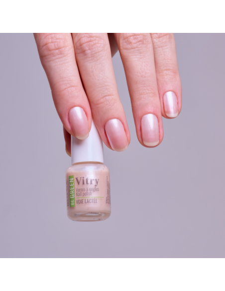 Vitry Be Green Esmalte de Uñas Voie Lactee para un Nude Nacarado y Fórmula Vegana