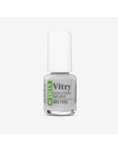 Vitry Be Green Esmalte de Uñas Gris Perle con Acabado Brillante  y Fórmula Vegana