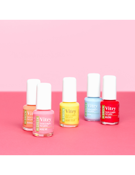 Vitry Be Green Esmalte de Uñas Jaune Éclat Amarillo Radiante y Fórmula Vegana