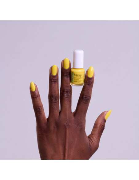 Vitry Be Green Esmalte de Uñas Jaune Éclat Amarillo Radiante y Fórmula Vegana