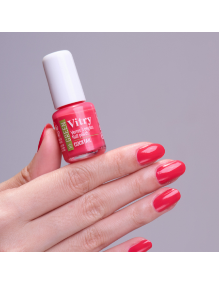 Vitry Be Green Esmalte de Uñas Cocktail Acabado Brillante y Fórmula Vegana