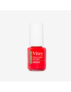 Vitry Be Green Esmalte de Uñas Hibiscus con Acabado Brillante y Fórmula Vegana
