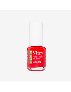 Vitry Be Green Esmalte de Uñas Tangerine Uñas Brillantes y Fórmula Vegana