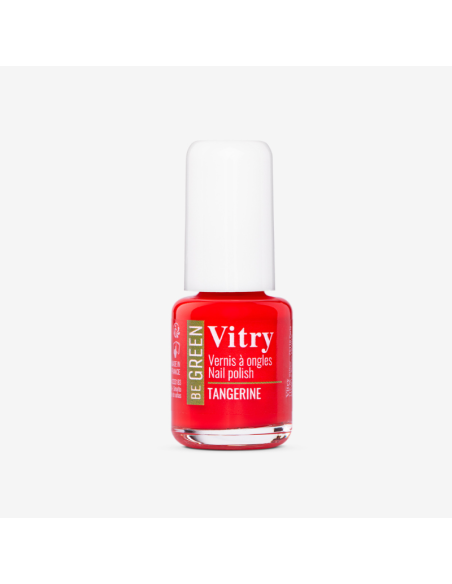 Vitry Be Green Esmalte de Uñas Tangerine Uñas Brillantes y Fórmula Vegana