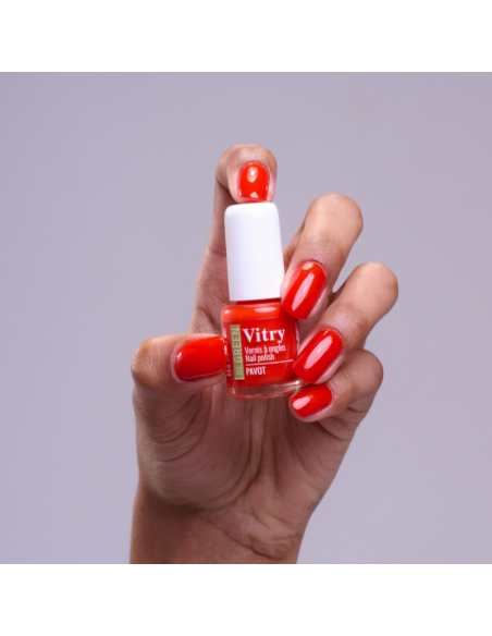 Vitry Be Green Esmalte de Uñas Pavot para Uñas Brillantes con Fórmula Vegana