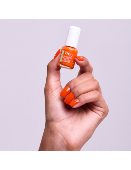 Vitry Be Green Esmalte de Uñas Clementine para Uñas Brillantes con Fórmula Vegana