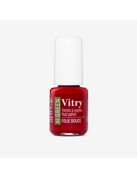 Vitry Be Green Esmalte de Uñas Folie Douce para Uñas Brillantes con Fórmula Vegana