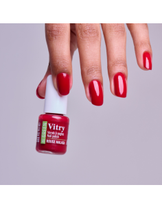 Vitry Be Green Esmalte de Uñas Rouge Malaga para Uñas Brillantes y Fórmula Vegana 2