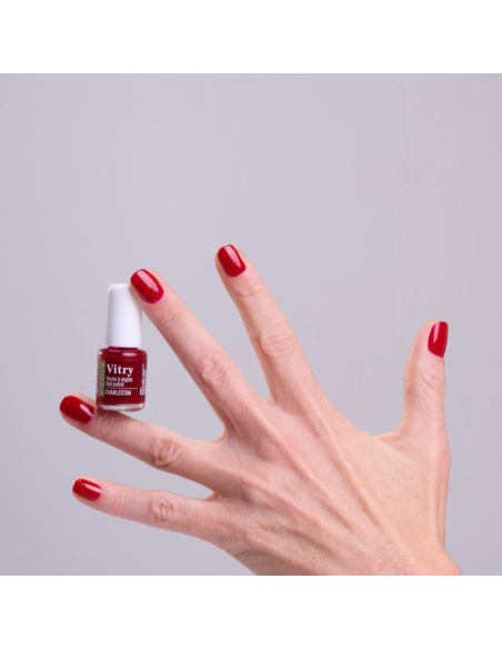 Vitry Be Green Esmalte de Uñas Charleston para Uñas Brillantes y Fórmula Vegana