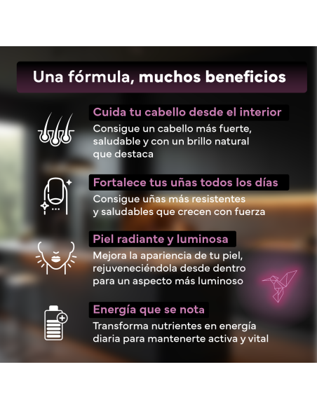 Sevens Nutrition Biotina 365 comprimidos