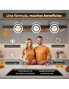 Sevens Nutrition Cúrcuma ECO 365 cápsulas 2