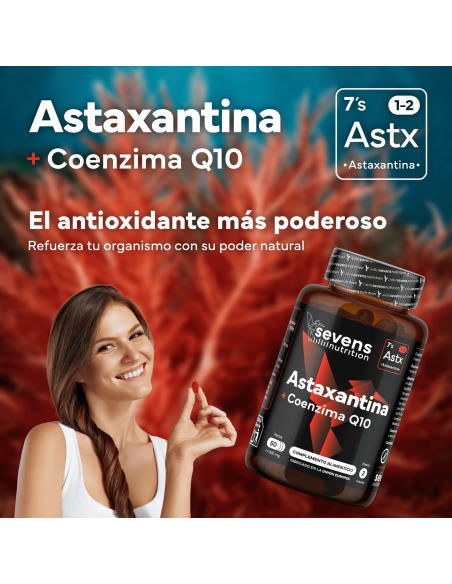 Sevens Nutrition Astaxantina 60 perlas