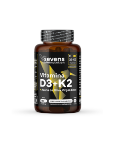 Sevens Nutrition Vitamina D3 K2 180 perlas