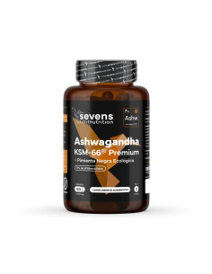 Sevens Nutrition Ashwagandha KSM-66 120 cápsulas