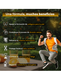 Sevens Nutrition Vitamina C con Zinc 180 comprimidos 2