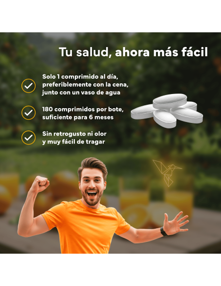 Sevens Nutrition Vitamina C con Zinc 180 comprimidos
