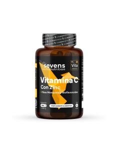 Sevens Nutrition Vitamina C con Zinc 180 comprimidos