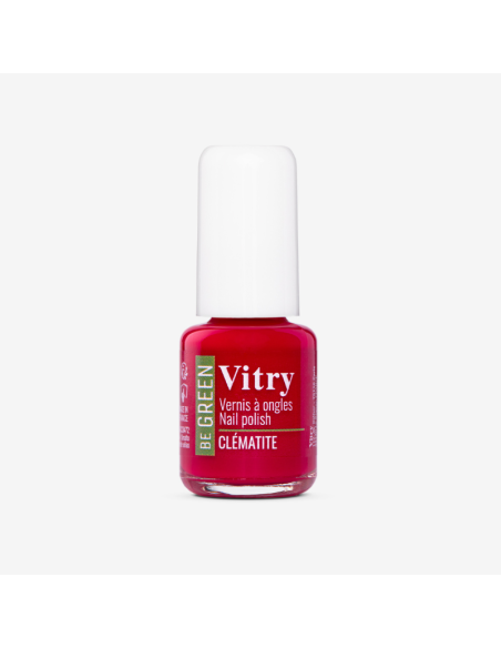 Vitry Be Green Clematite Esmalte para Uñas Brillantes con Fórmula Vegana