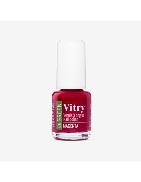 Vitry Be Green Magenta Esmalte para Uñas Brillantes con Fórmula Vegana