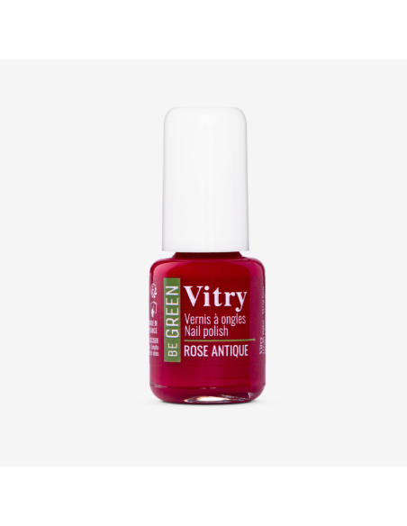 Vitry Be Green Rose Antique Esmalte para Uñas Brillantes con Fórmula Vegana