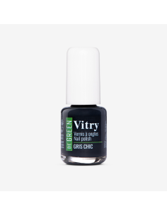 Vitry Be Green Gris Chic Esmalte para Uñas Brillantes con Fórmula Vegana
