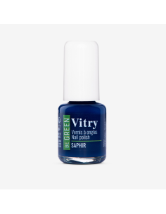 Vitry Be Green Saphir Esmalte para Uñas Brillantes con Fórmula Vegana