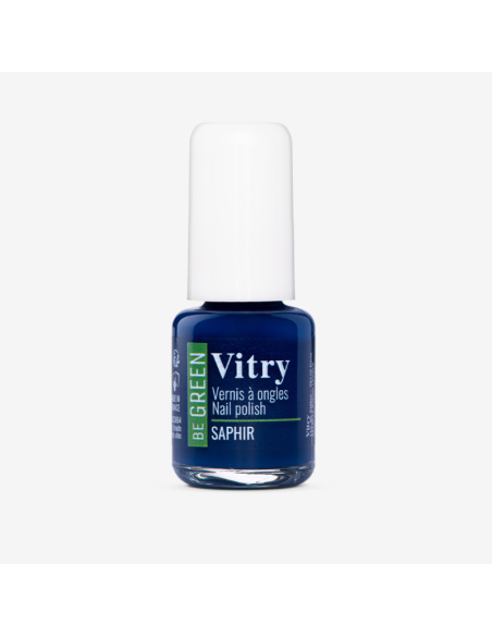 Vitry Be Green Saphir Esmalte para Uñas Brillantes con Fórmula Vegana