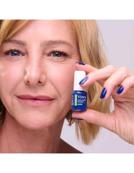 Vitry Be Green Saphir Esmalte para Uñas Brillantes con Fórmula Vegana