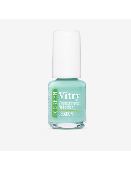 Vitry Be Green Celadon Esmalte para Uñas Brillantes con Fórmula Vegana