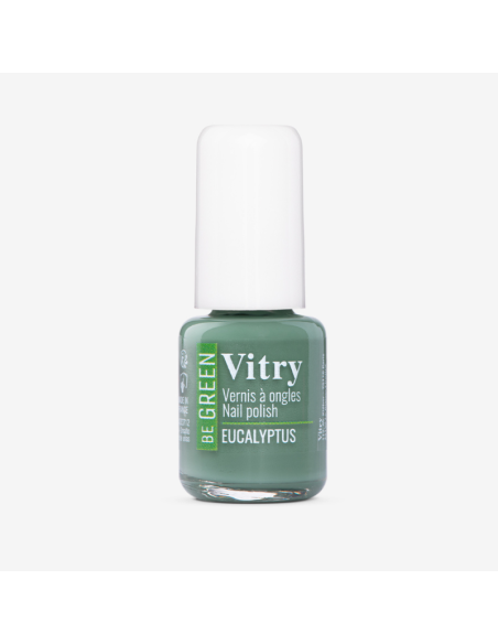 Vitry Be Green Eucalyptus Esmalte para Uñas Brillantes con Fórmula Vegana