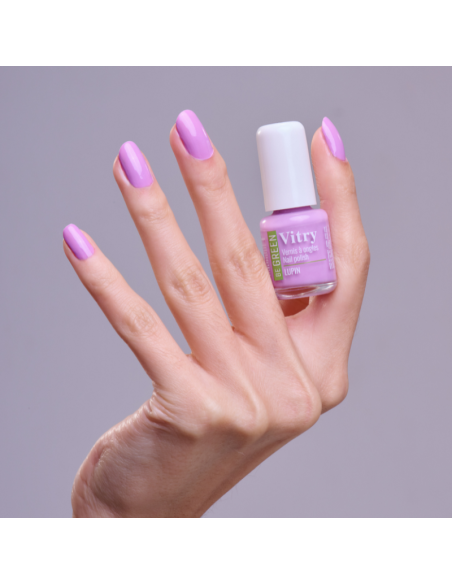 Vitry Be Green Lupin Esmalte para Uñas Brillantes con Fórmula Vegana