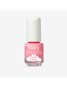 Vitry Esmalte de Uñas Infantil Barbe a Papa Hidrosoluble Cuidado Delicado y Divertido