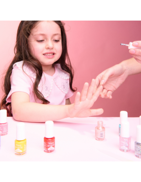 Vitry Esmalte de Uñas Infantil BananaHidrosoluble Cuidado Delicado y Divertido