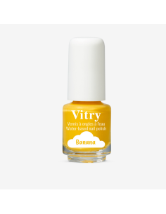 Vitry Esmalte de Uñas Infantil BananaHidrosoluble Cuidado Delicado y Divertido