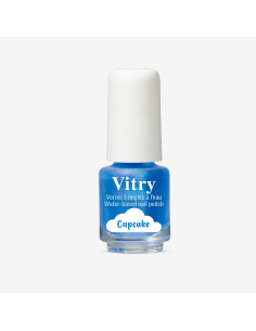 Vitry Esmalte de Uñas Infantil Cupcake Hidrosoluble Cuidado Delicado y Divertido