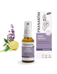Pranarom Spray Protect Bio con Aceites Esenciales Ecológicos