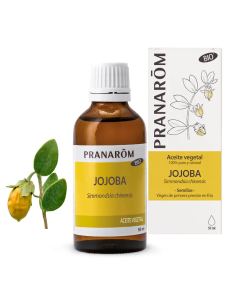 Pranarom Aceite Vegetal de Jojoba Bio para un Cuidado Equilibrante y Protector de la Piel y el Cabello