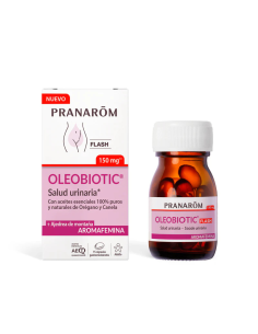 Pranarom Oleobiotic Aromafemina Salud Urinaria con Aceites Esenciales para el Confort de las Vías Urinarias