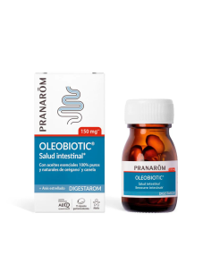 Pranarom Oleobiotic Digestarom Salud Intestinal con Aceites Esenciales para el Equilibrio y Confort Digestivo