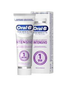 Oral-B 3D White Blancura Radiante Pasta de Dientes con Tecnología de Eliminación de Manchas
