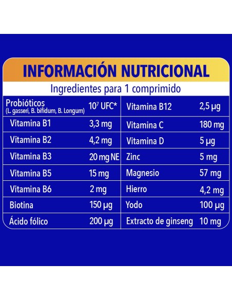 Bion 3 Energy 120 comprimidos