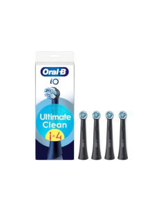 Oral-B iO Ultimate Clean Recambio Color Negro (4 unidades)
