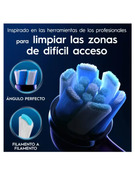 Oral-B iO Ultimate Clean Recambio Color Negro (4 unidades)
