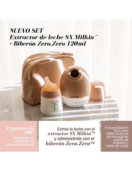 Suavinex Zero Zero Extractor Manos Libres 120ml
