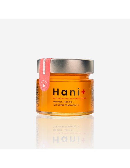 Beemine Hani+ Mixtura de Miel con CBD 140 g