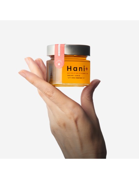 Beemine Hani+ Mixtura de Miel con CBD 140 g