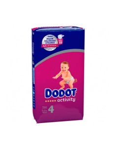 Dodot Activity Jumbo Pack Talla 4 58 unidades