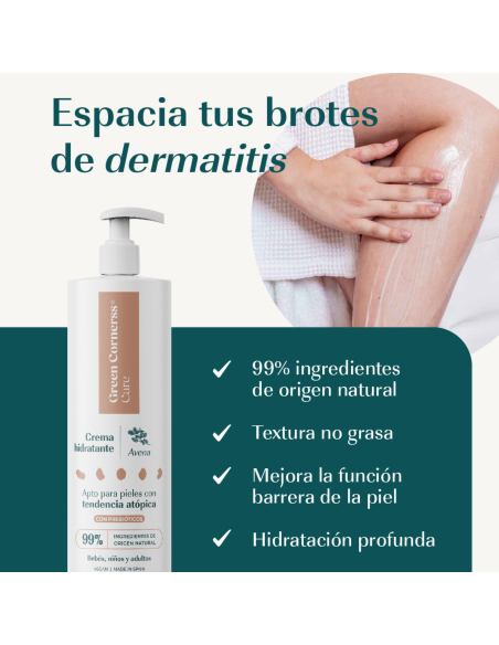Green Cornerss Crema Hidratante De Avena 280ml